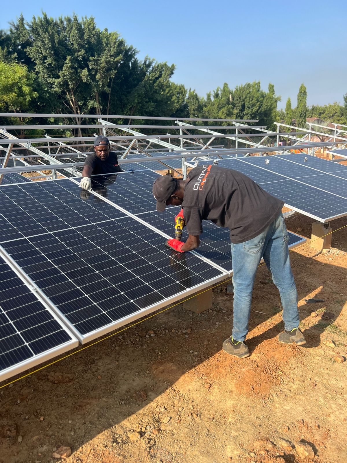 Solar Installation in Sudan